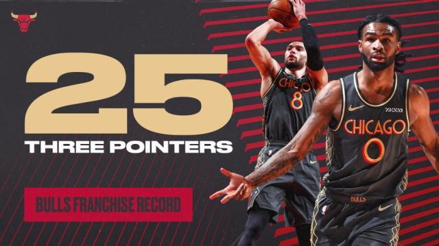 开云体育入口-公牛也有水花兄弟!拉文怀特同场投进8+三分创历史